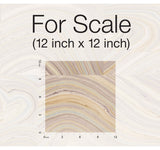 Onyx Purple Peel & Stick Wallpaper with Bohemian Marbled Tile Motif - York PSW1093RL