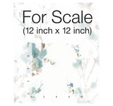 Charm Teal Peel & Stick Wallpaper with Botanical Watercolor Branch Motif - York PSW1102RL