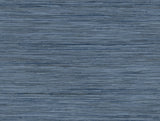 Bahia Grass Navy Peel & Stick Wallpaper with Faux Grasscloth Weave - York PSW1136RL