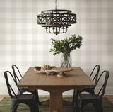 Magnolia Home Common Thread Green Peel & Stick Wallpaper with Buffalo Check Plaid - York PSW1155RL