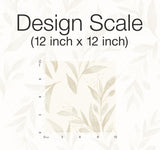Magnolia Home Olive Branch Beige Peel & Stick Wallpaper with Botanical Farmhouse Style - York PSW1158RL