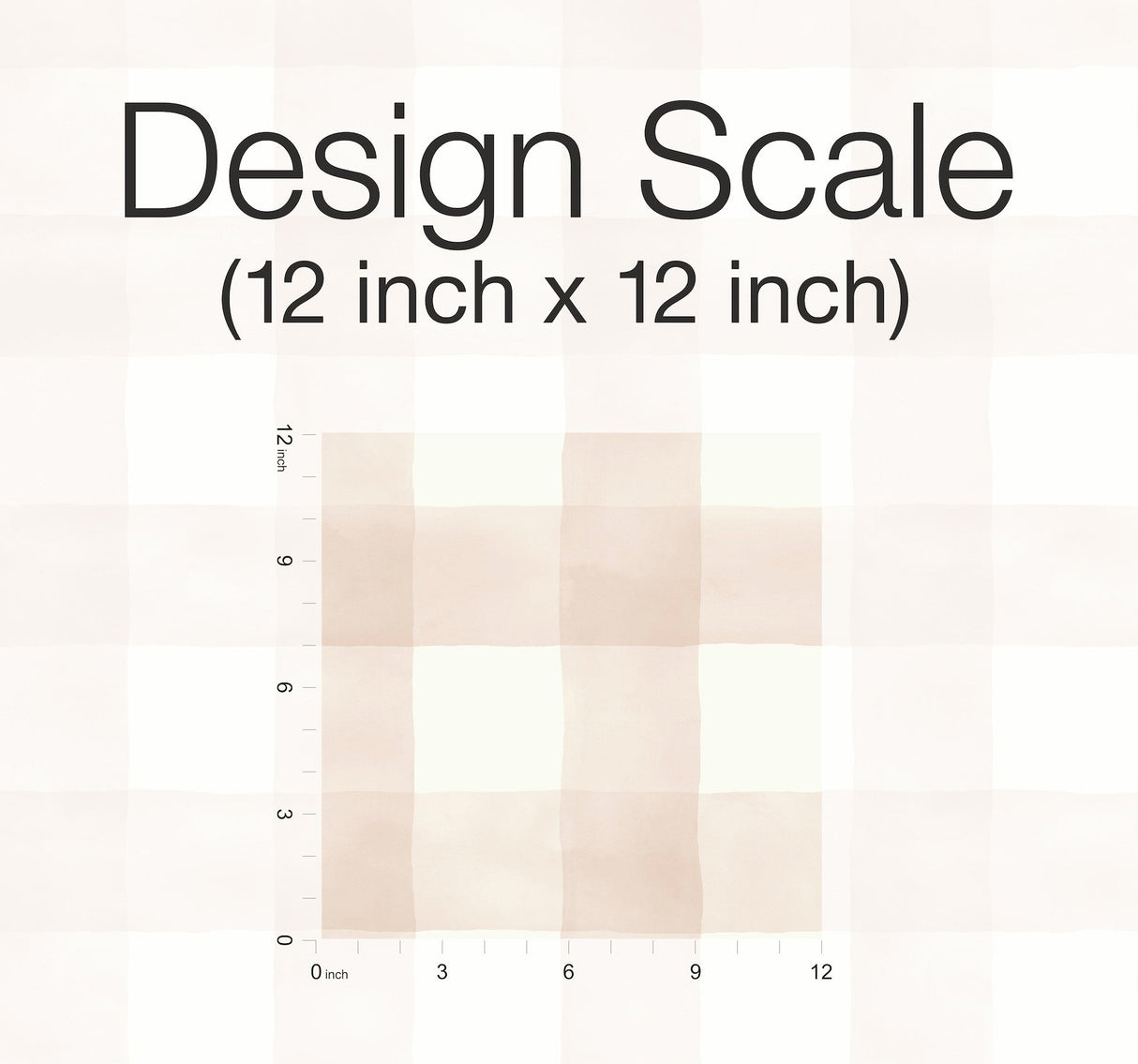 Magnolia Home Watercolor Check Pink Peel & Stick Wallpaper with Plaid Watercolor Motif - York PSW1170RL