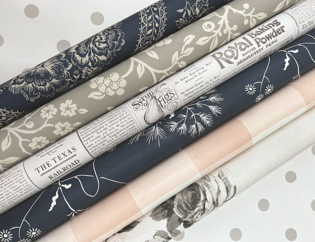 Magnolia Home Watercolor Check Pink Peel & Stick Wallpaper with Plaid Watercolor Motif - York PSW1170RL