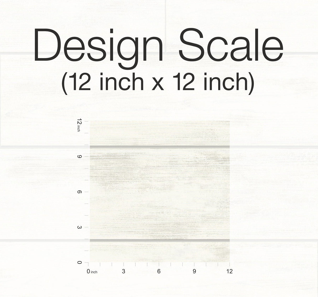 Magnolia Home Shiplap White Peel & Stick Wallpaper with Textured Wood Plank Look - York PSW1176RL
