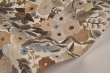 Garden Party Off White & Brown Peel & Stick Wallpaper with Bohemian Floral Pattern - York PSW1202RL