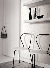Head over Heels Gold Metallic Peel & Stick Wallpaper with Line Art Figure Motif - York PSW1257RL