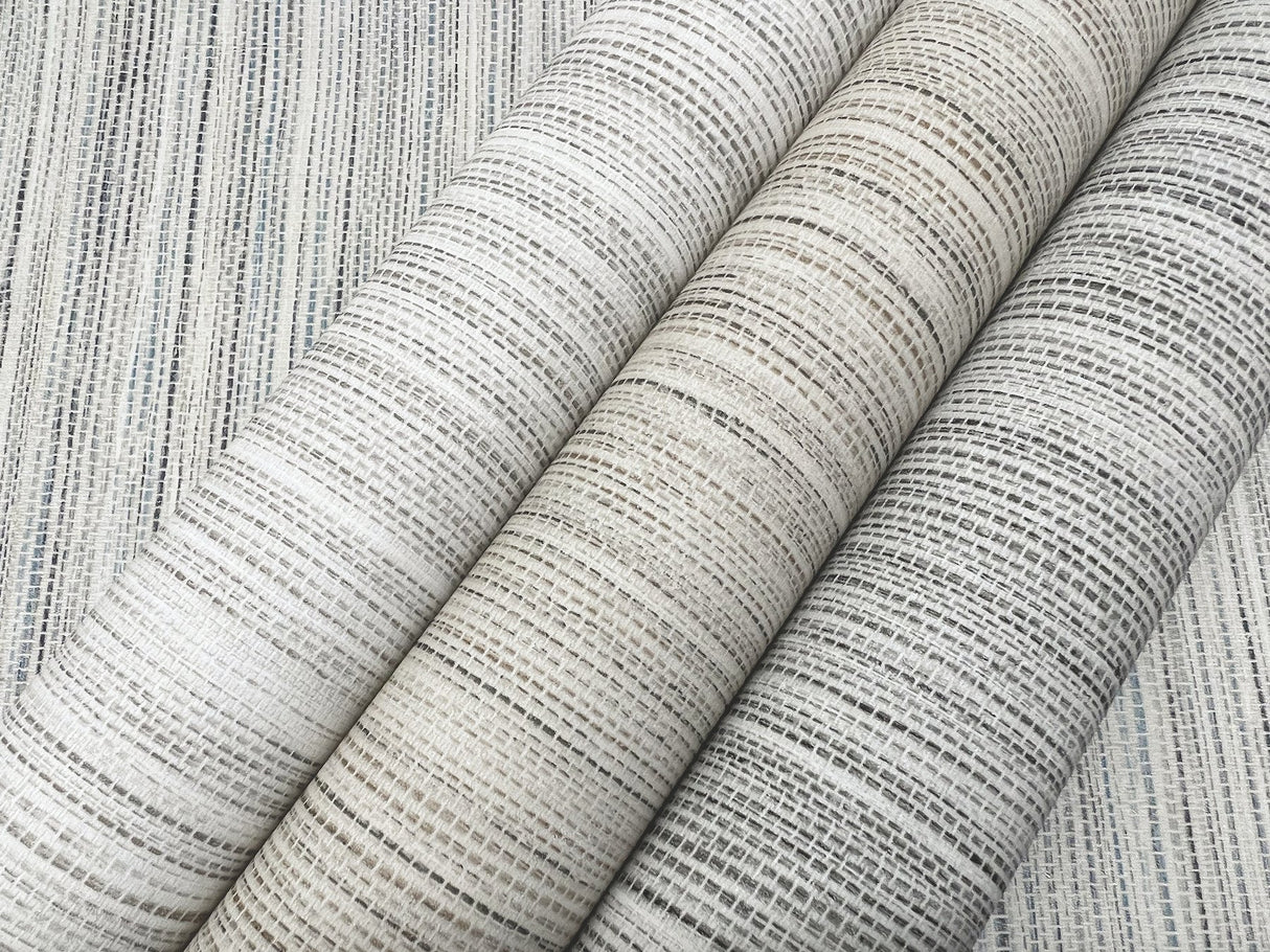 Cattail Weave Brown Peel & Stick Wallpaper - York PSW1278RL
