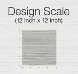 Cattail Weave Grey Peel & Stick Wallpaper with Weaves Pattern, Modern Matte Non Woven - York PSW1280RL