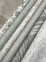 Shimmering Cork White Peel & Stick Wallpaper with Stone-Look Motif - York PSW1290RL