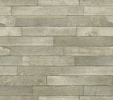 Warehouse Planks Brown Peel & Stick Wallpaper with Wood Plank Motif - York PSW1294RL