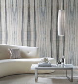 Spanish Marble Blue Peel & Stick Mural with Geometric Marble Stone Look - York PSW1296M