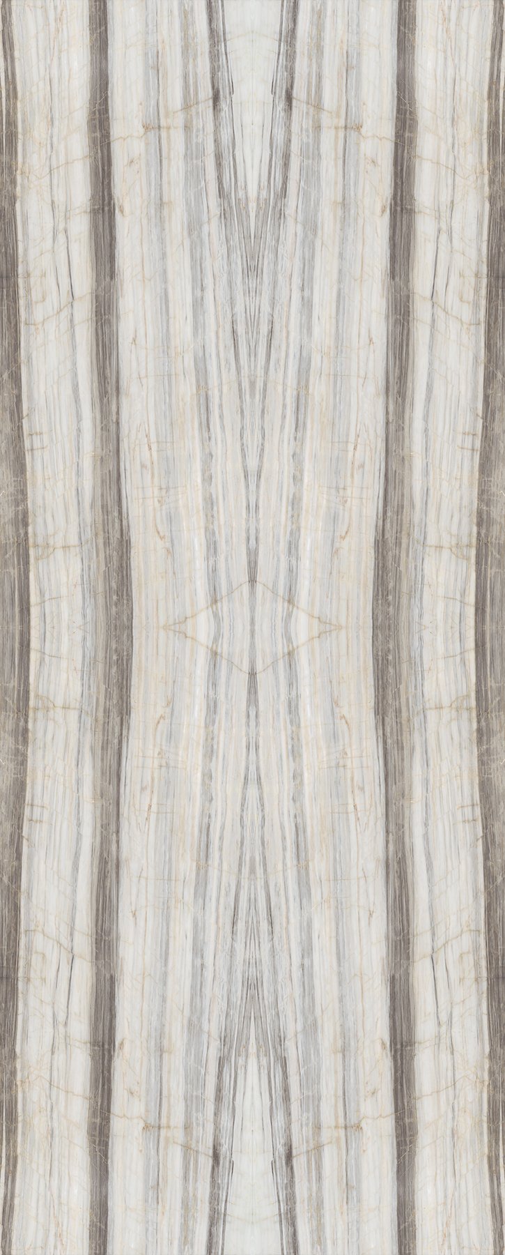 Spanish Marble Taupe Peel & Stick Mural with Stone-Look Geometric Veining - York PSW1298M