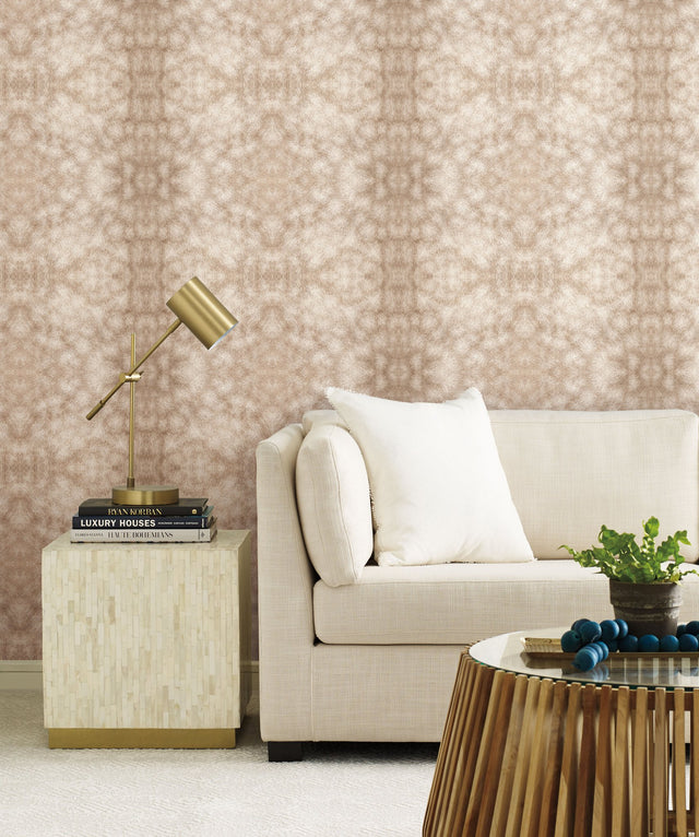 Palomino Tan Peel & Stick Wallpaper with Equine Dapple Pattern, Non Woven, 27-in x 20-ft - York PSW1376RL