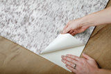 Fleabitten Soft Grey Peel & Stick Wallpaper with Speckled Equine Coat Motif - York PSW1378RL