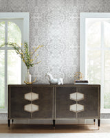 Fleabitten Soft Grey Peel & Stick Wallpaper with Speckled Equine Coat Motif - York PSW1378RL
