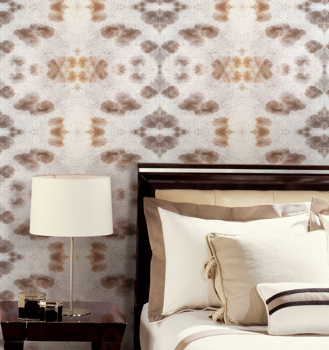 Leopard Appaloosa Off White Peel & Stick Wallpaper with Animal Motif - York PSW1386RL