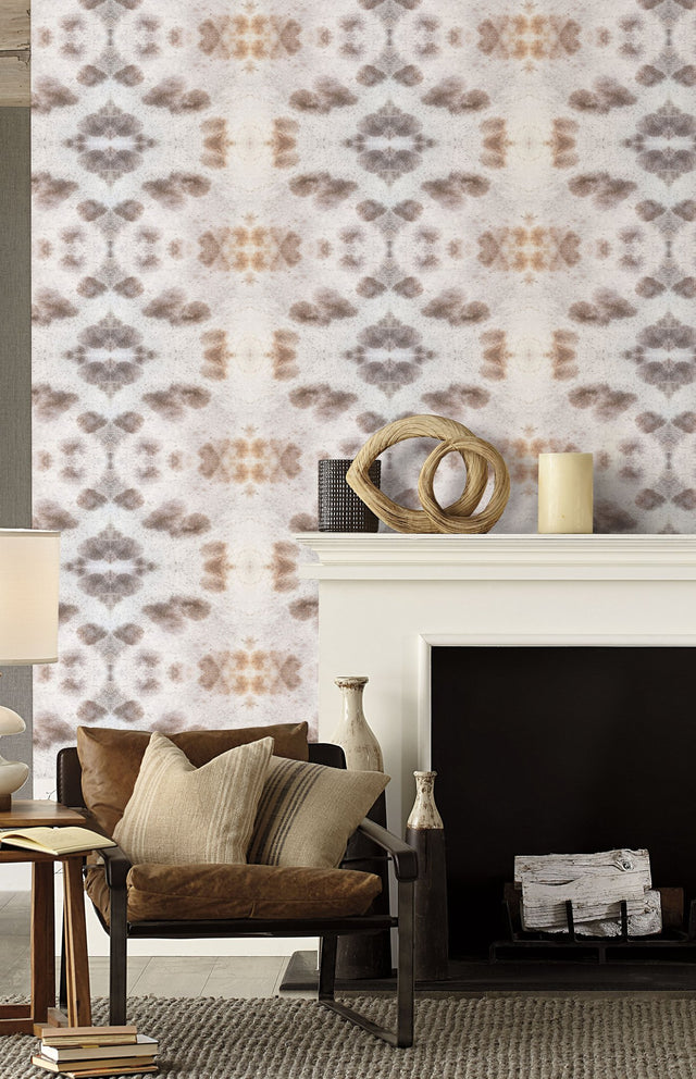 Leopard Appaloosa Off White Peel & Stick Wallpaper with Animal Motif - York PSW1386RL