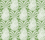 Colony Club Palm Green Peel & Stick Wallpaper with Pineapple Botanical Motif - York PSW1392RL