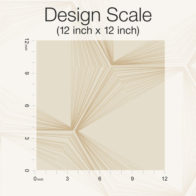 Honeycomb Sand & Gold Peel & Stick Wallpaper with Geometric Honeycomb Pattern - York PSW1416RL