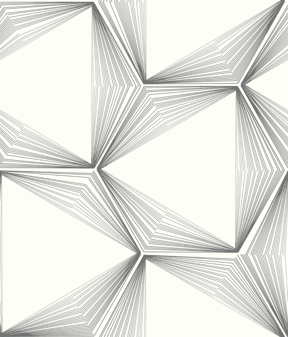 Honeycomb Charcoal Peel & Stick Wallpaper with Geometric Honeycomb Pattern - York PSW1417RL