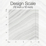 Onyx Strata Sheer Grey Peel & Stick Wallpaper with Geometric Stone Chevron Motif - York PSW1422RL