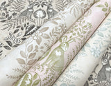 Cottontail Toile Pink & Chartreuse Peel & Stick Wallpaper with Whimsical Rabbit Damask - York PSW1432RL