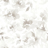 Renewed Floral Neutral Peel & Stick Wallpaper with Watercolor Floral Pattern - York PSW1495RL