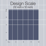 Linear Gridwork Navy Peel & Stick Non Woven Geometric Wallpaper - York PSW1510RL