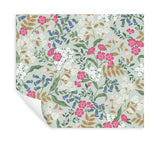 Sweetbrier Mint Peel & Stick Wallpaper with Whimsical Floral Pattern - York PSW1545RL