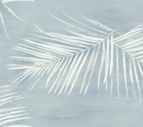 Endless Summer Blue Peel and Stick Wallpaper by York Wallcoverings - PSW1554RL