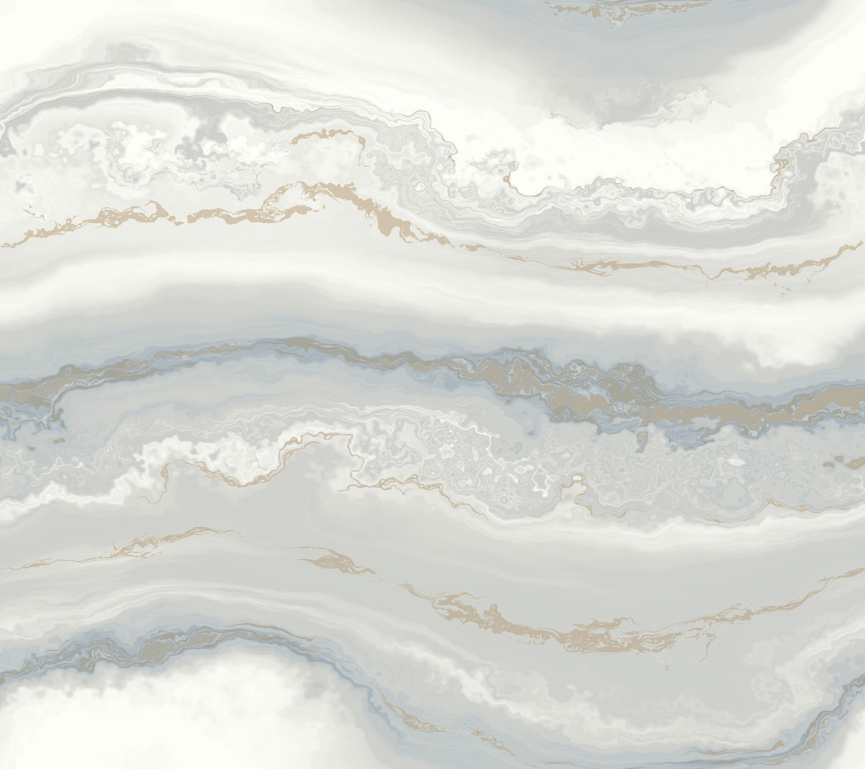 Shifting Sands Slate Blue Peel and Stick Wallpaper by York Wallcoverings Aviva Stanoff Collection - PSW1559RL