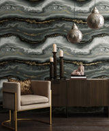 Shifting Sands Onyx by York Wallcoverings Peel & Stick Wallpaper – PSW1561RL