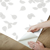 Inner Peace Salt Grey by Aviva Stanoff Peel & Stick Wallpaper – York Wallcoverings PSW1562RL