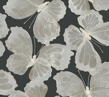 Monarch Onyx Peel and Stick Wallpaper by York Wallcoverings - PSW1565RL