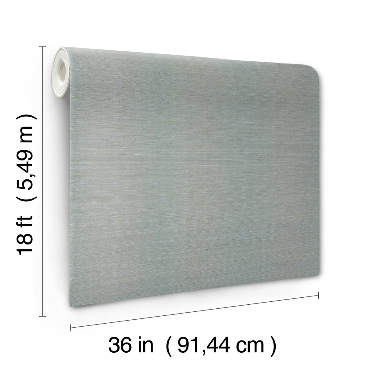 Natural Sisal Slate Peel and Stick Grasscloth Wallpaper, 36 in Wide x 18 ft Long, Covering About 54 Square Feet by York Wallcoverings - PSW1590RL