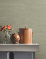 Natural Sisal Pine Peel and Stick Grasscloth Wallpaper, 36-in x 18-ft Long Roll, Covers About 54 Sq Ft by York Wallcoverings - PSW1594RL