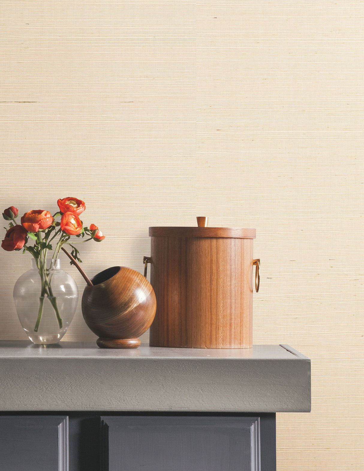 Natural Sisal Plaster by York Wallcoverings Peel & Stick Grasscloth Wallpaper – York Wallcoverings PSW1596RL