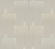 Vanishing Taupe & Pearl Peel & Stick Wallpaper by Candice Olson - PSW1606RL Art Deco Geometric Pattern