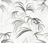 Inky Palms Black Peel & Stick Wallpaper by Candice Olson - PSW1611RL