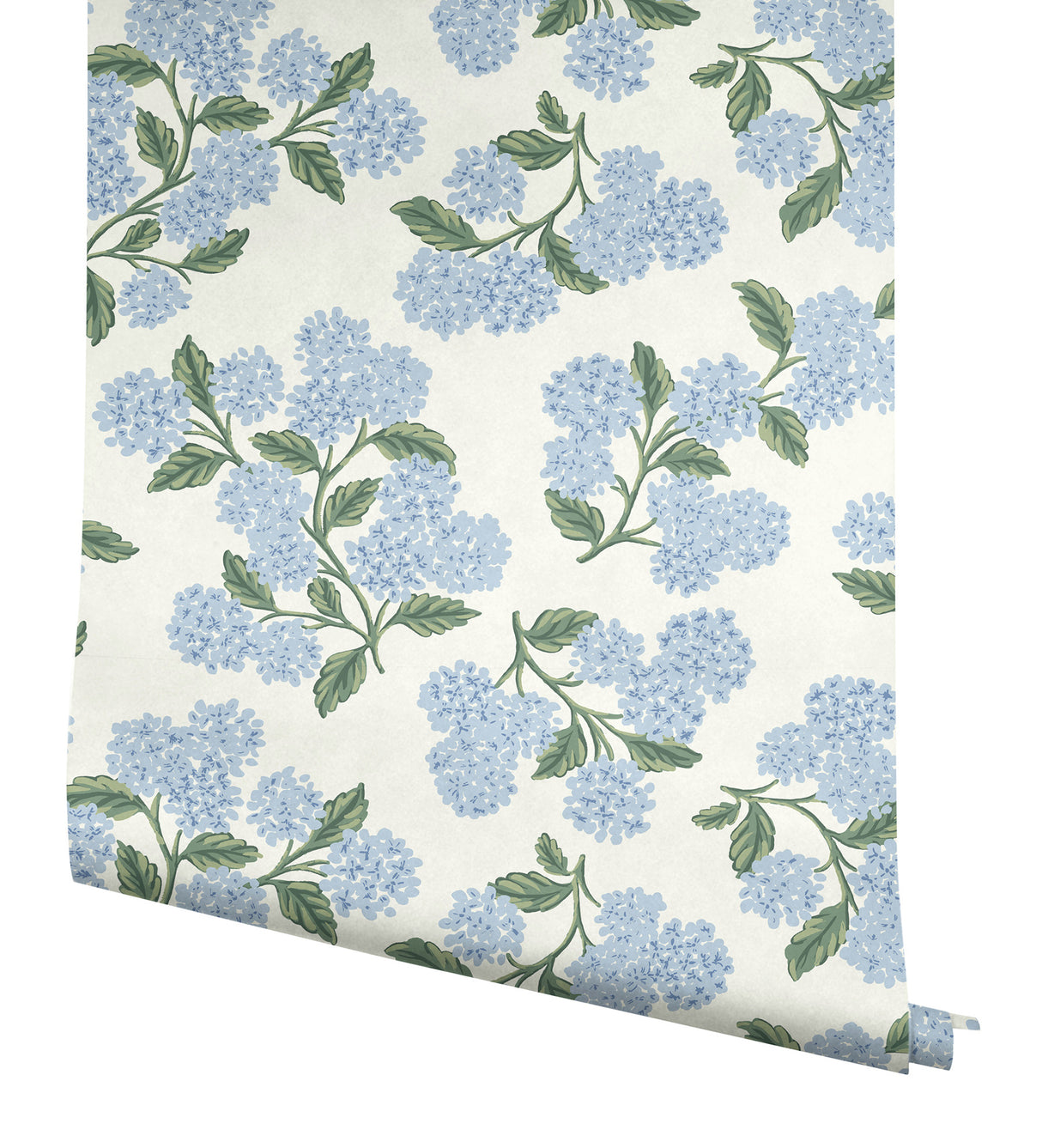 Hydrangea Blue & White by Rifle Paper Co. Peel & Stick Wallpaper – York Wallcoverings PSW1617RL