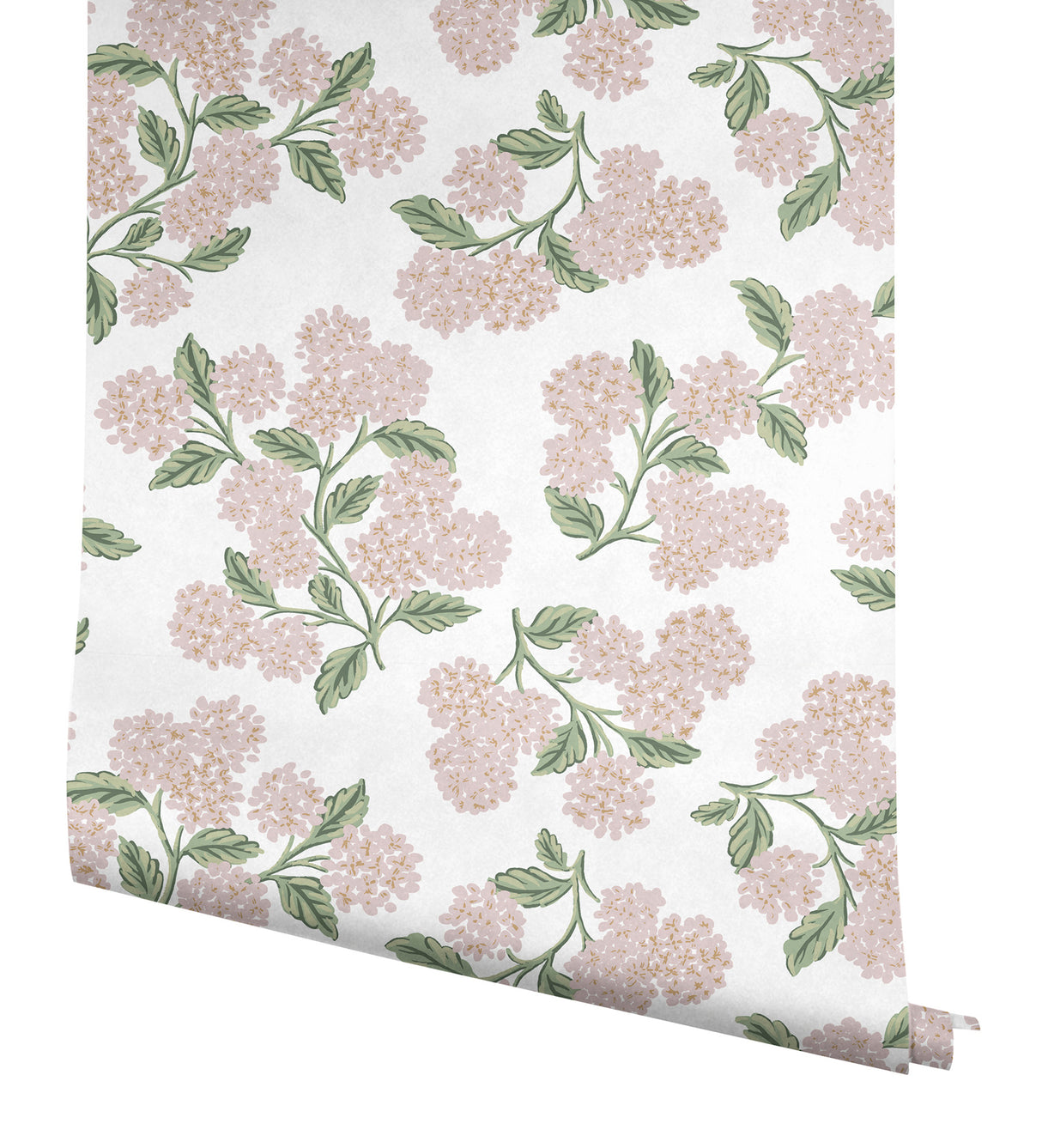 Hydrangea Pink & White by Rifle Paper Co. Peel & Stick Wallpaper – York Wallcoverings PSW1620RL