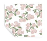 Hydrangea Pink & White by Rifle Paper Co. Peel & Stick Wallpaper – York Wallcoverings PSW1620RL