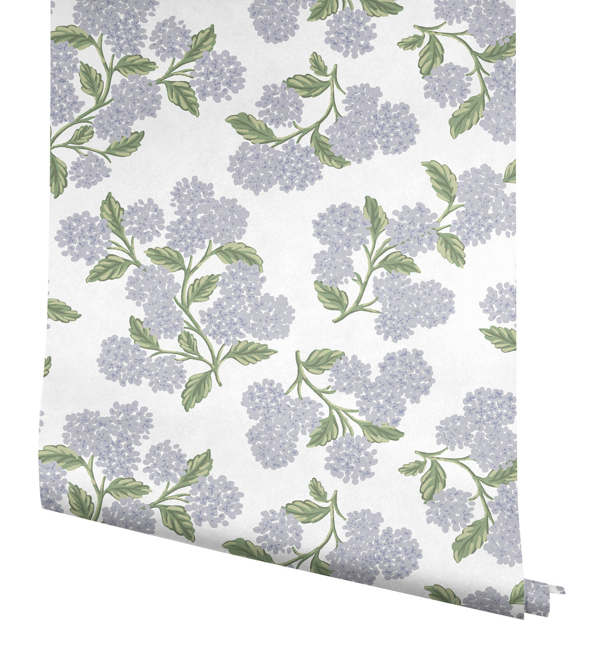 Hydrangea Lilac & White by Rifle Paper Co. Peel & Stick Wallpaper – York Wallcoverings PSW1621RL