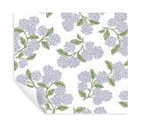 Hydrangea Lilac & White by Rifle Paper Co. Peel & Stick Wallpaper – York Wallcoverings PSW1621RL