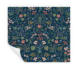 Wildwood Navy by Rifle Paper Co. Peel & Stick Wallpaper – York Wallcoverings PSW1622RL