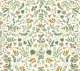 Wildwood Linen Peel & Stick Floral Wallpaper by Rifle Paper Co., York Wallcoverings PSW1625RL