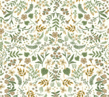 Wildwood Linen Peel & Stick Floral Wallpaper by Rifle Paper Co., York Wallcoverings PSW1625RL