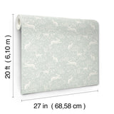 Fable Mineral by Rifle Paper Co. Peel & Stick Wallpaper – York Wallcoverings PSW1626RL