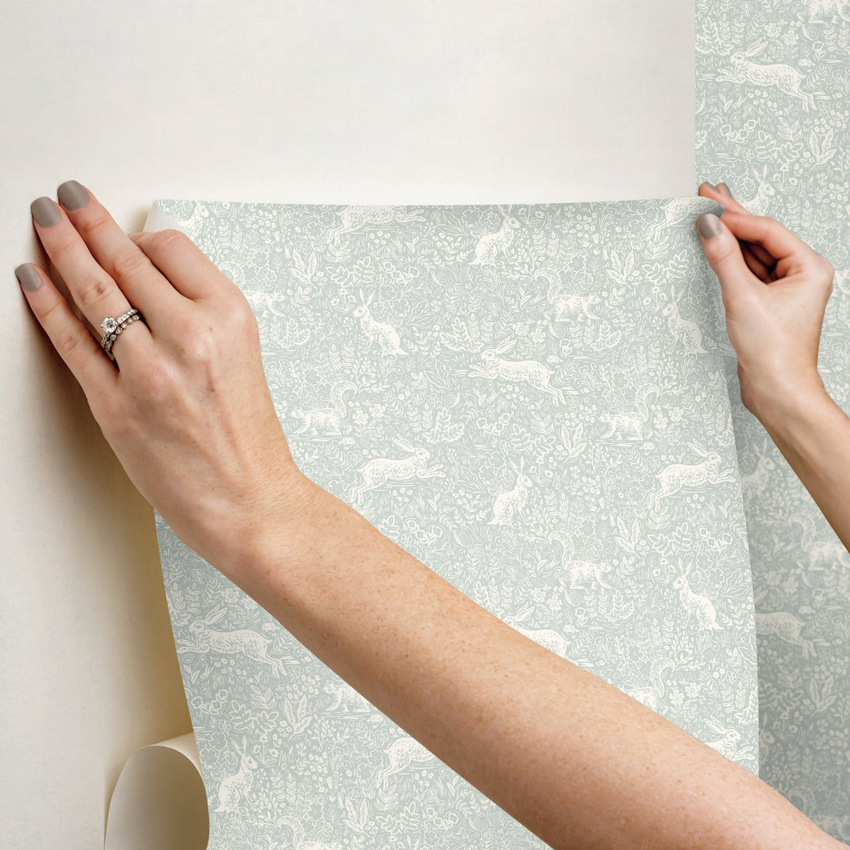 Fable Mineral by Rifle Paper Co. Peel & Stick Wallpaper – York Wallcoverings PSW1626RL