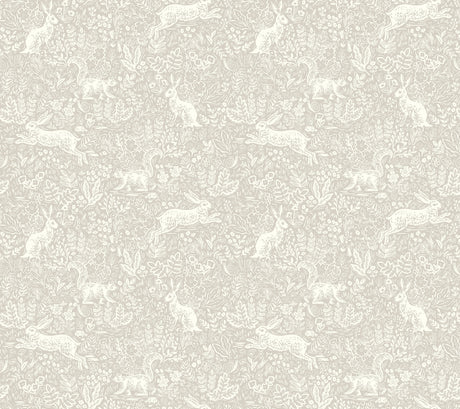 Fable Linen Peel and Stick Wallpaper by Rifle Paper Co. - PSW1627RL